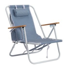 Beach Chair with Space-Saving 24 Inches