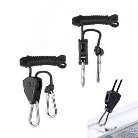 Adjustable Rope Ratchet Cargo Binding Rope With Snap Ring(USPS Shipping)