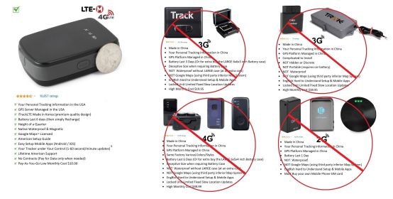 Vehicle Mini GPS Trailer Tracking Device Rechargeable